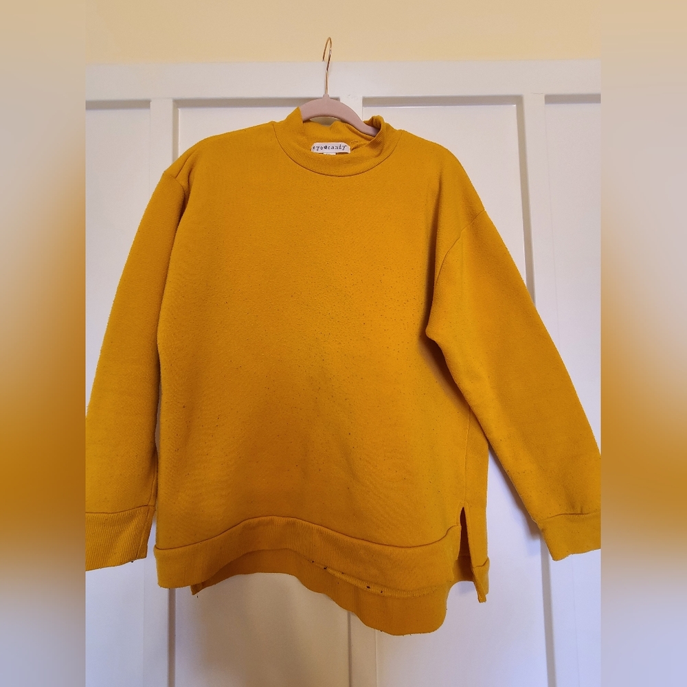 Yellow Eye Candy Sweater - READ DESCRIPTION